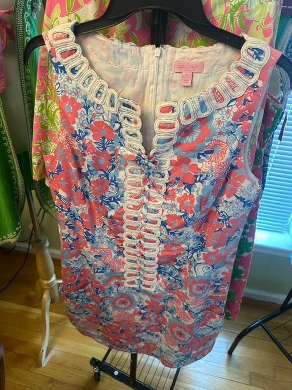 Lilly Pulitzer Shell Yeah Florida Shift Dress EUC Size 10
